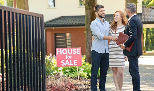 couple bought a house