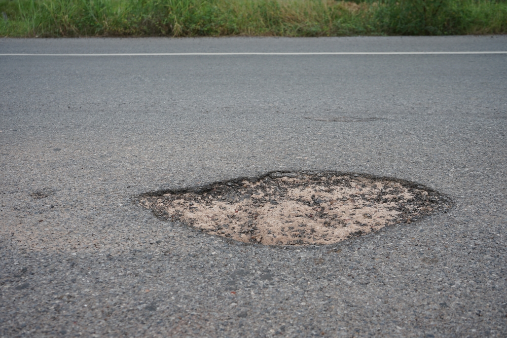 damaged roads are dangerous for vehicles