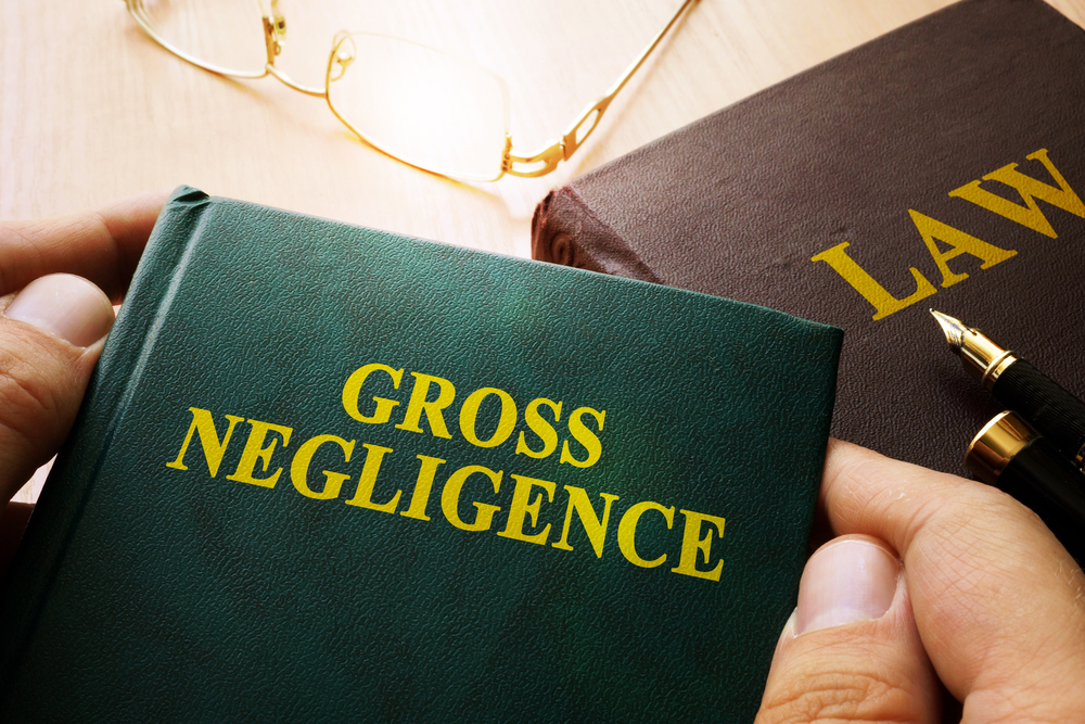 Gross Negligence and law book